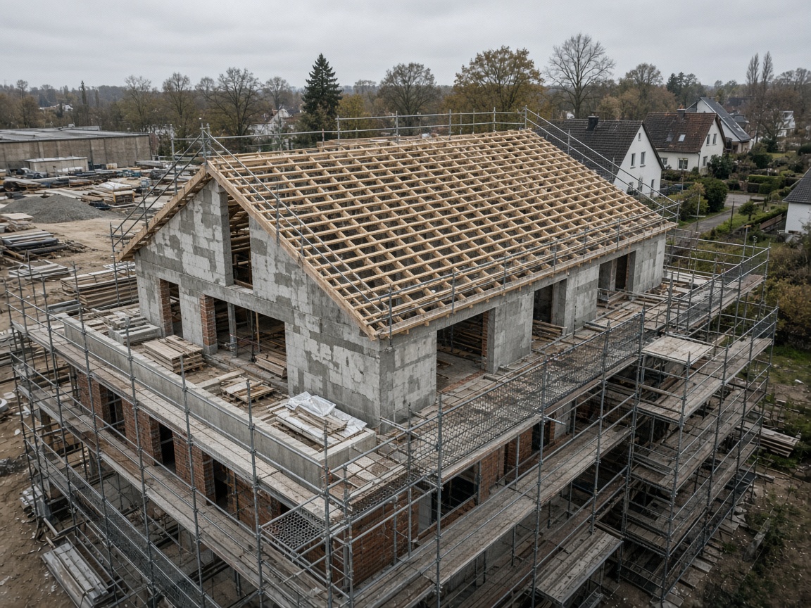 Baustellendokumentation aus der Luft